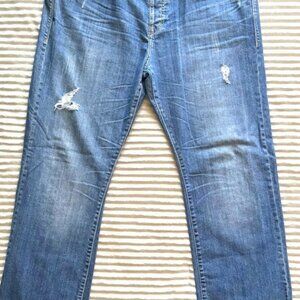 William  denim distressed Jeans size straight leg